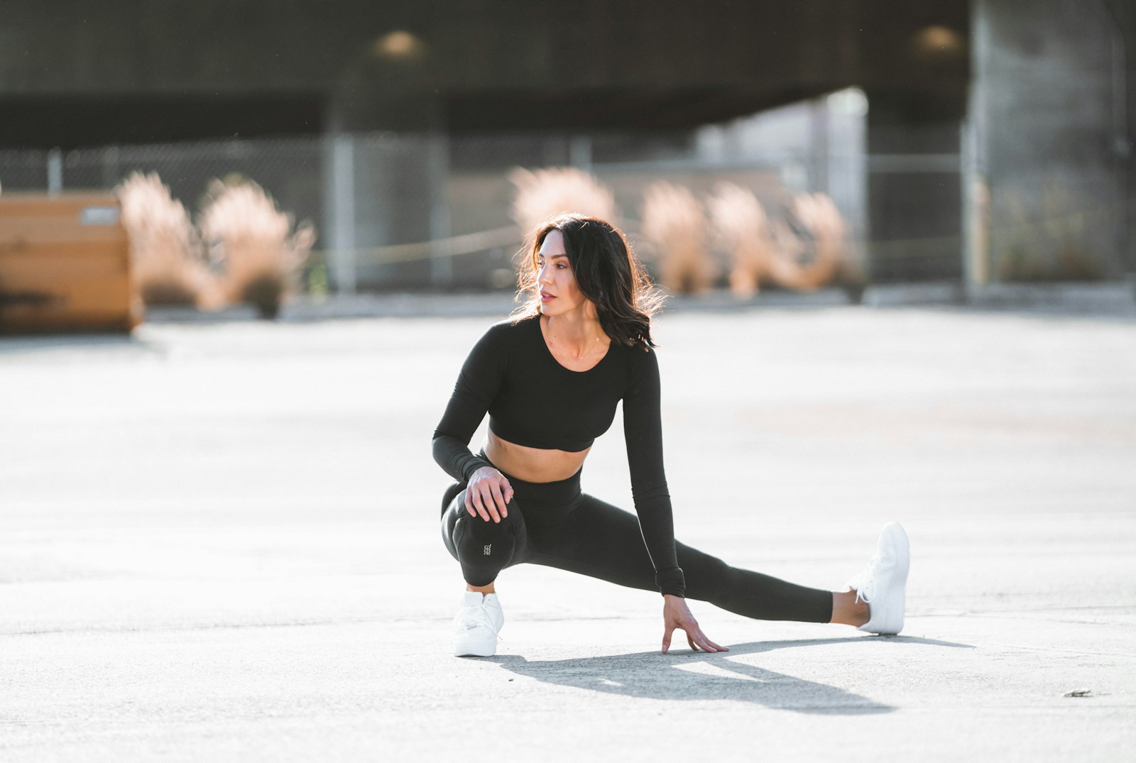 Personne assise sur un banc après l'entraînement